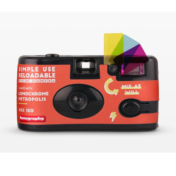 Lomography Metropolis Simple Use Camera (FILM EXPIRED)