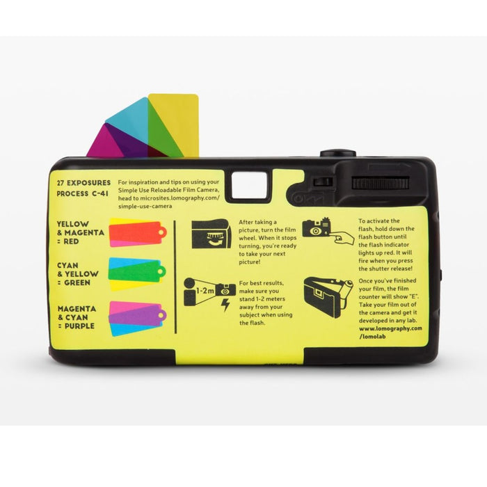 Lomography Metropolis Simple Use Camera (FILM EXPIRED)