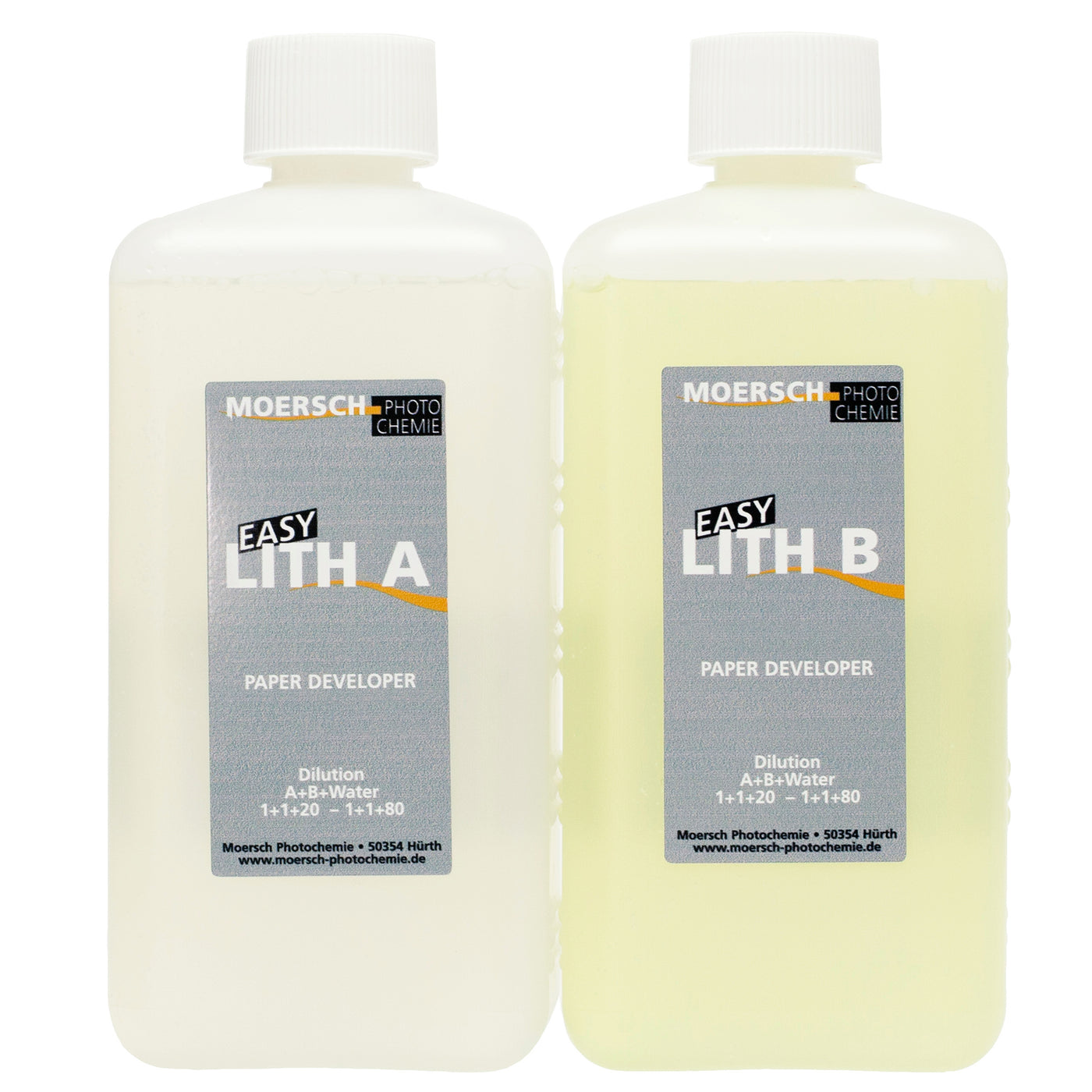 Moersch Easy Lith Two-Part Lith Developer Concentrate 500ml — Firstcall ...