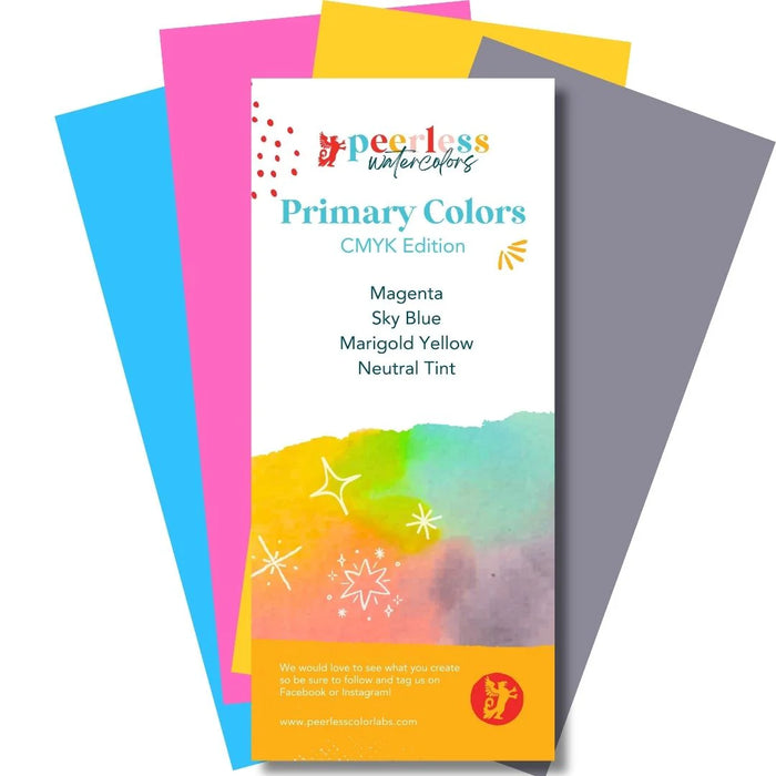 Peerless Watercolors CMYK Primary Colors