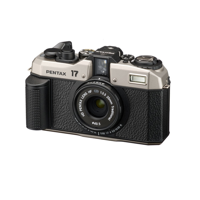 Pentax 17 Film Camera Dark Silver Kit