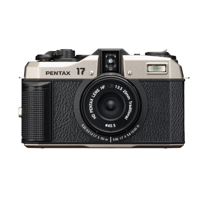 Pentax 17 Film Camera Dark Silver Kit