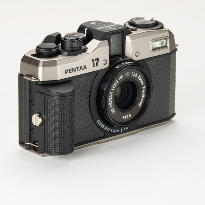 Pentax 17 Film Camera Dark Silver Kit