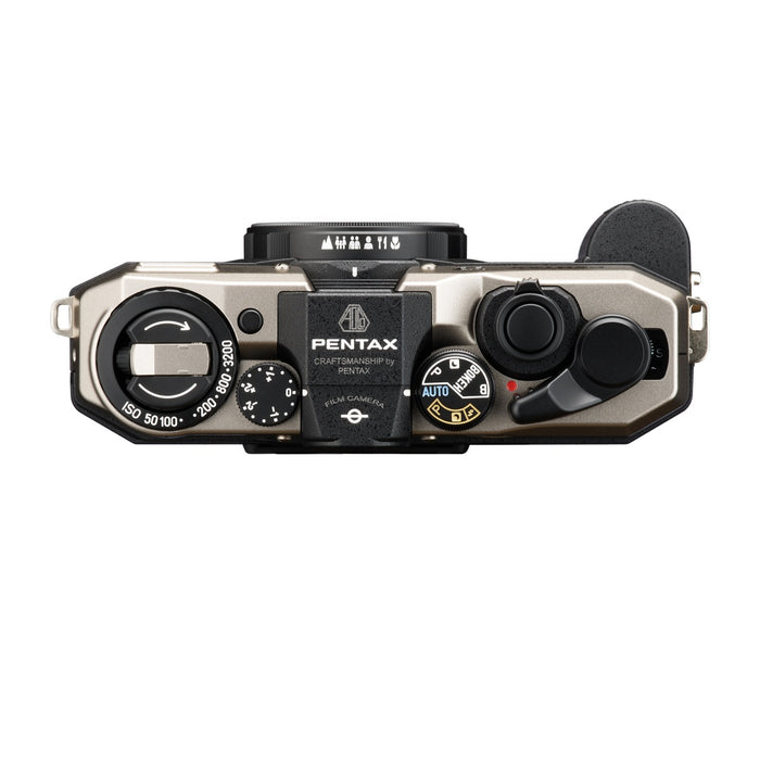 Pentax 17 Film Camera Dark Silver Kit