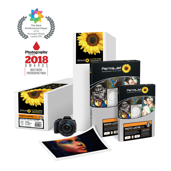 Permajet Photo Lustre 310gsm 7 x 5in 100 Sheets