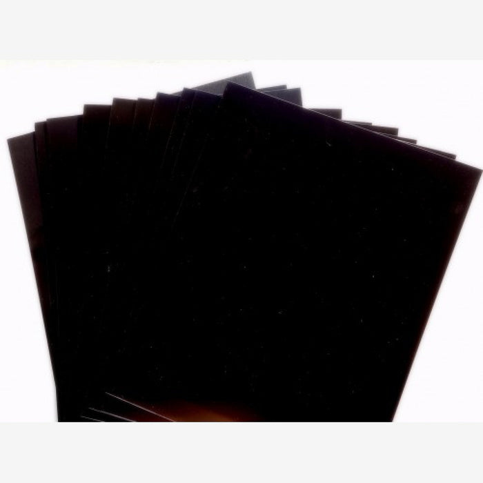 Rockland Tintype Replacement Plates - 4 x 5 inch, Pack of 10