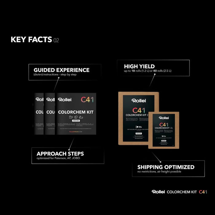Rollei Colorchem C-41 Kit 2.0 1.2L