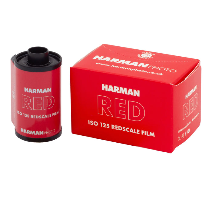 Harman RED C41 Redscale Film 125 135-36