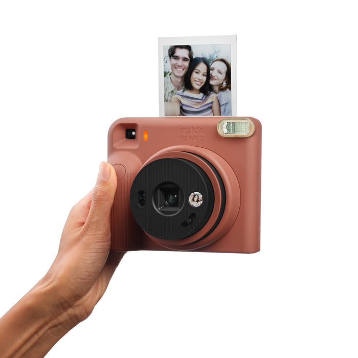Fujifilm Instax Square 2 Instant Film Camera Brick Red