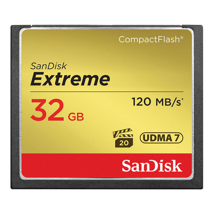 SanDisk 32GB CF Extreme CompactFlash Card (800x)