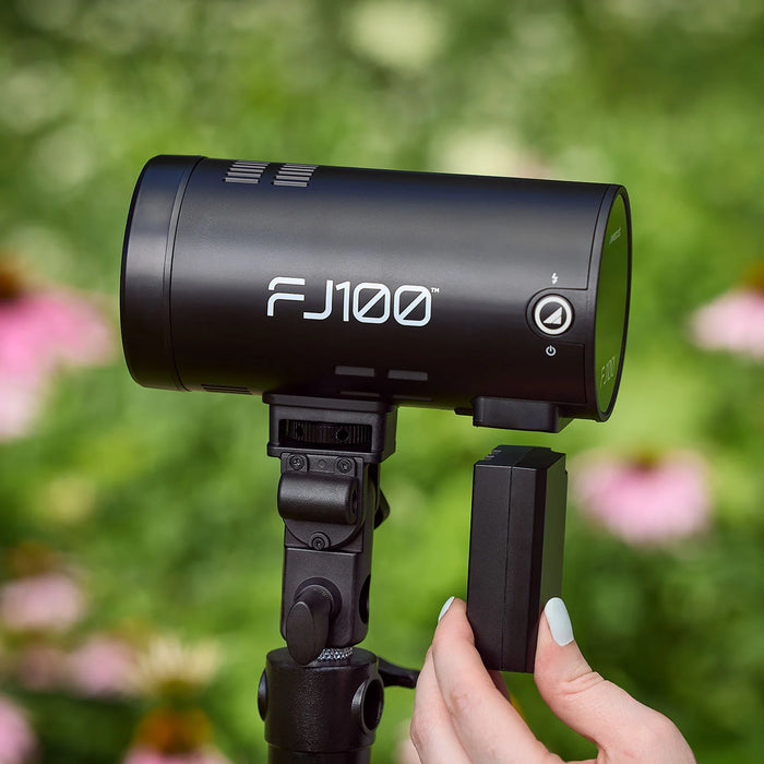 Westcott FJ100 Touchscreen Off-Camera Strobe with FJ Mini AC/DC Battery