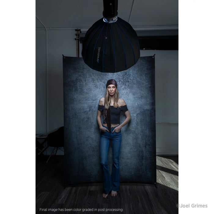 Westcott X-Drop Fabric Backdrop Grunge Concrete by Joel Grimes 5' x 7'