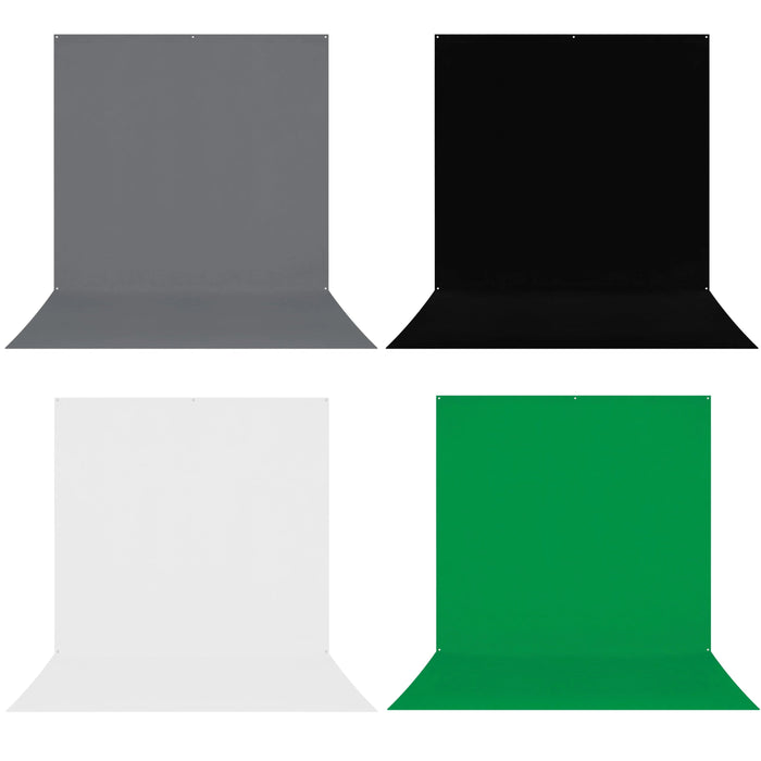Westcott X-Drop Wrinkle-Resistant Backdrop 8' x 13' (Select Colour)
