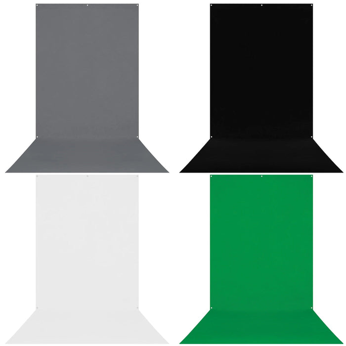 Westcott X-Drop Wrinkle-Resistant Sweep Backdrop 5 x 12ft (Select Colour)