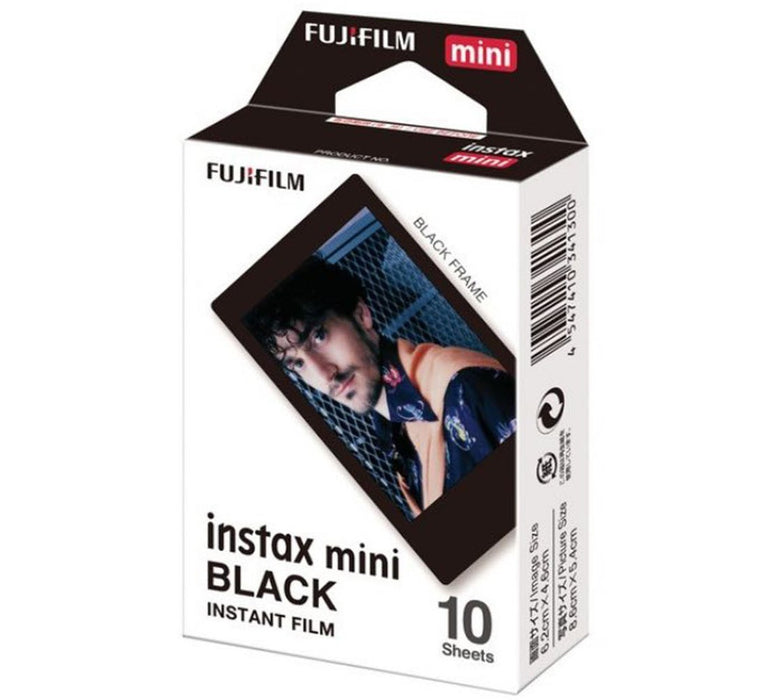 Fujiflm Instax Mini Film Black - 10 Sheets
