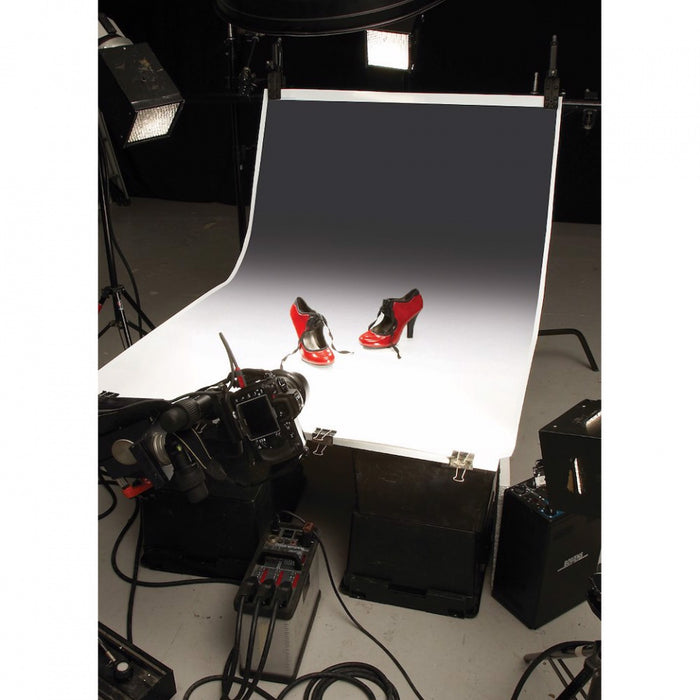 Colorama Colorgrad Background Graduated PVC 301 Black to White