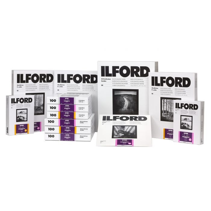 Ilford Multigrade RC Deluxe, Pearl, 8 x 10in, Pack of 100