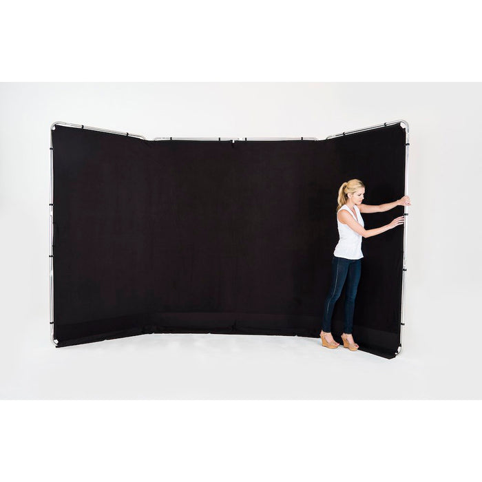 Lastolite Panoramic Background, 4m, Black - 7621