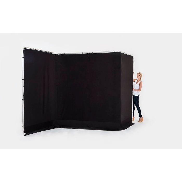 Lastolite Panoramic Background, 4m, Black - 7621