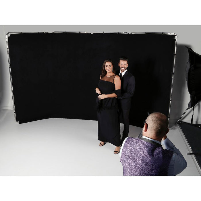 Lastolite Panoramic Background, 4m, Black - 7621