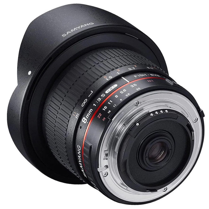 Samyang 8mm f/3.5 Aspherical IF MC Fisheye CS II Nikon AE