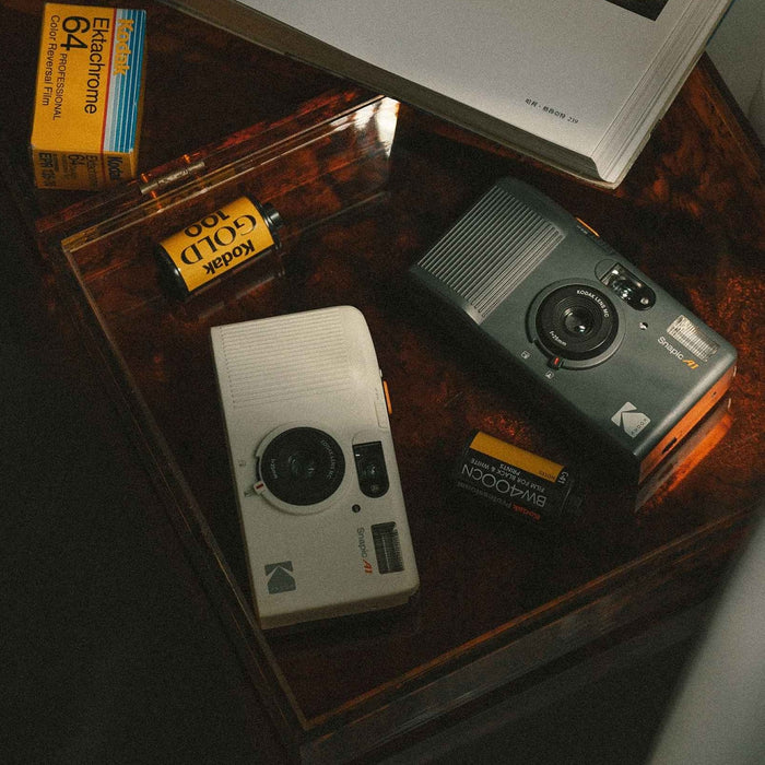 Kodak Snapic A1 35mm Film Camera Ivory White