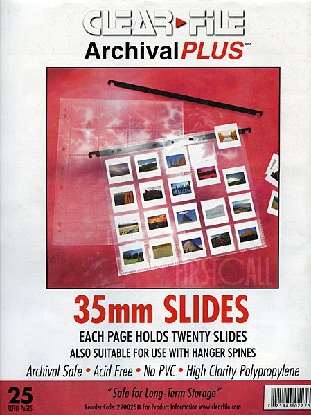 Film and Slide Storage • Print File Archival Storage