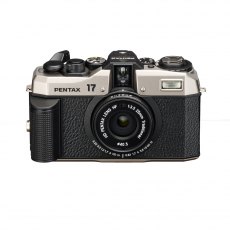 Pentax 17 Film Camera Dark Silver Kit