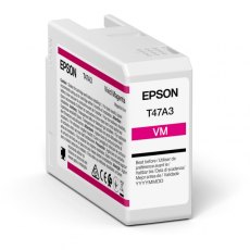Epson Ink Jet Cartridge T47A3 50ml Vivid Magenta