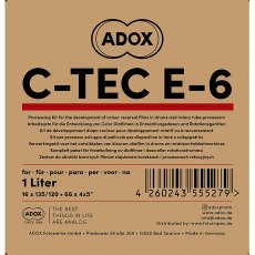 ADOX C-TEC E-6 3-bath Kit for 12 films to mix 1L