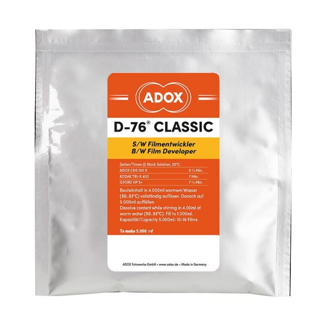 Adox Adox D-76 Classic Film Developer - Makes 5L