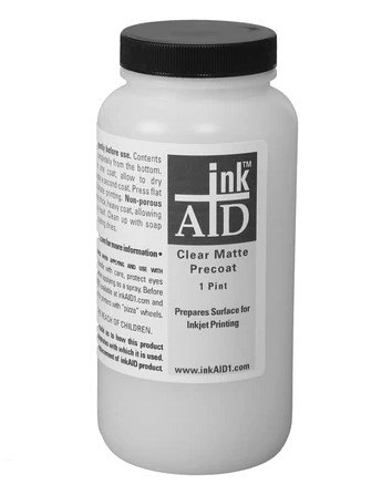 inkAID inkAID Clear Matte Precoat 473ml (16oz)