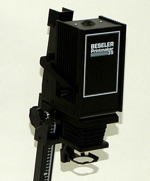 beseler cadet ii enlarger with baseboard and 50mm lens kit